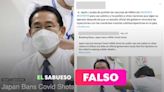 Es falso que Japón prohibió las vacunas contra COVID-19