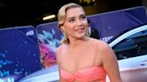 Florence Pugh Wears Stunning Sheer Pink Valentino Gown to 'The Wonder' Premiere