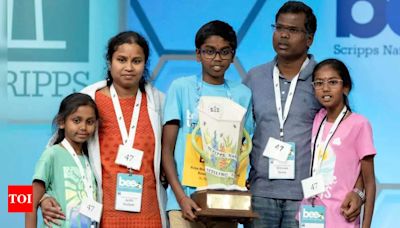 12-year-old wins Spelling Bee: What is the meaning of the word 'abseil' which won him the competition | - Times of India