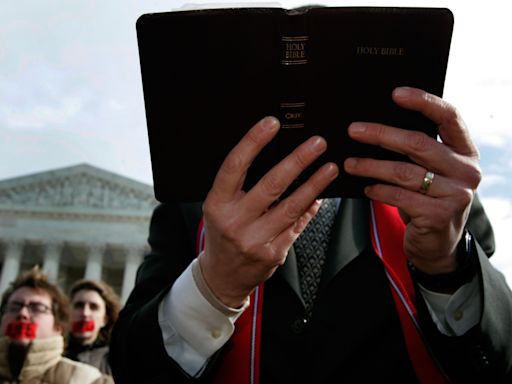 Republicans voting for bill that could make "Bible illegal" outrages MAGA