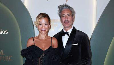 Rita Ora wows in sheer black lace dress alongside Taika Waititi