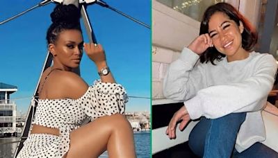 Here's what Mzansi said about Pearl Thusi and Nadia Jaftha's viral GRWM video