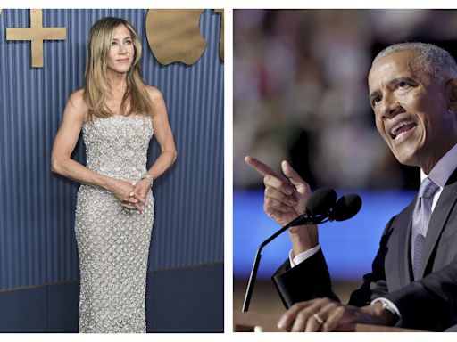 Jennifer Aniston Reacts to 'Wild Obama Affair' Rumor: Video