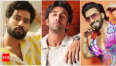 Ranbir Kapoor reveals he considers Ranveer Singh and Vicky Kaushal as his 'competition'; calls Kartik Aaryan 'charming' on screen | Hindi Movie News - Times of India