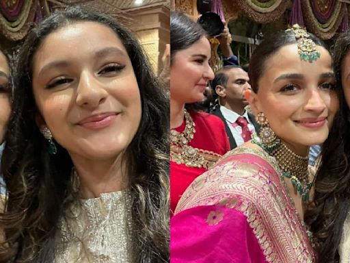 Mahesh Babu's daughter Sitara shares selfies with Alia Bhatt from Anant-Radhika's wedding; don't miss Katrina Kaif