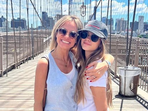 El viaje de Mariana Fabbiani con su hija a Nueva York