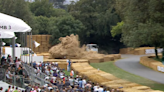 Hyundai Ioniq6 RN22e Concept Crashes, Destroys Hay Bales at Goodwood