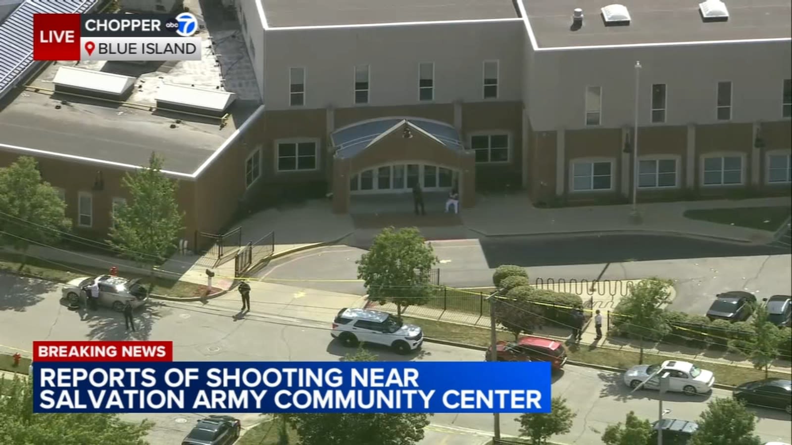 3 injured in shooting during funeral at Salvation Army church; 1 in custody, Blue Island police say