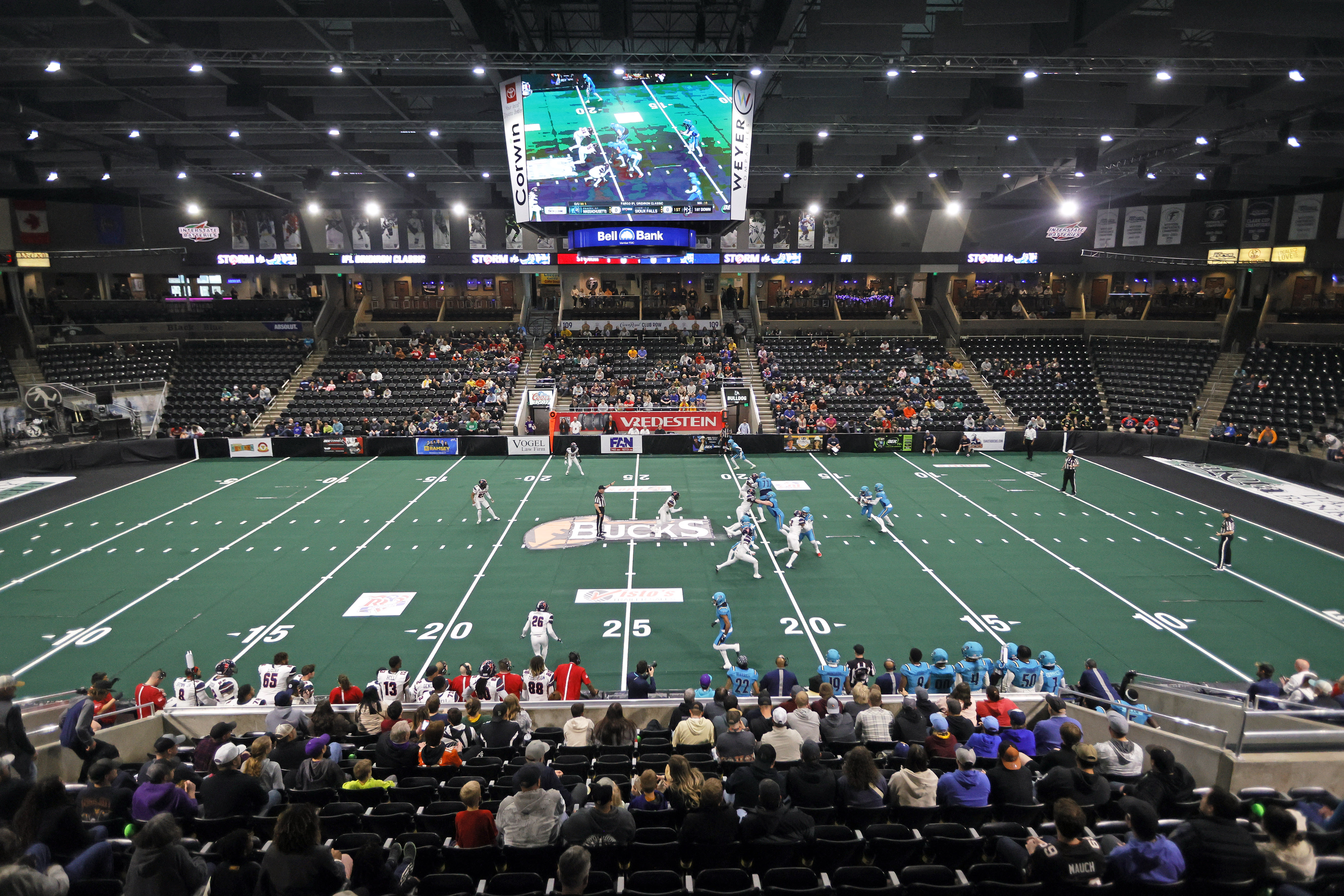 Dakota Bucks hopeful for 2025 return following an Indoor Football League game at Scheels Arena