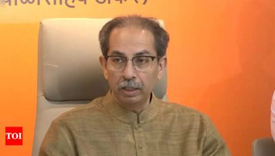 Won't let Mumbai turn into Adani city, will scrap Dharavi slum redevelopment project tender after coming to power: Uddhav Thackeray | Mumbai News - Times of India