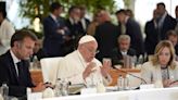 Pope Francis becomes first pontiff to address a G7 summit, raising alarm about AI. The G7 responds