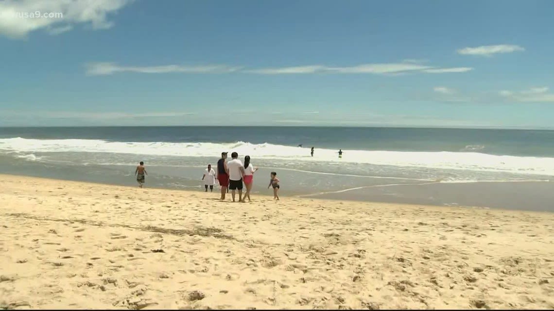 Ocean City Beach closed due to medical waste found on the beach