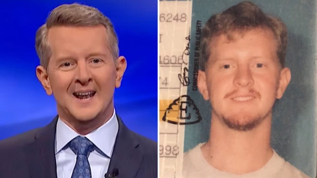 Ken Jennings' Old Driver's License Photo Resurfaces Featuring Mustache & Goatee