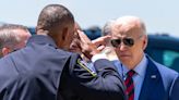 Biden stops in Charlotte during his NC trip to meet families of fallen law enforcement officers