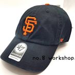 【帽子館】47 BRAND MLB美國大聯盟巨人隊棒球帽【BDH001C2】(黑色)