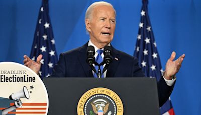 Biden Live Press Conference No Malarkey For ElectionLine Podcast; Clooney & Cracks In The Donor Dam