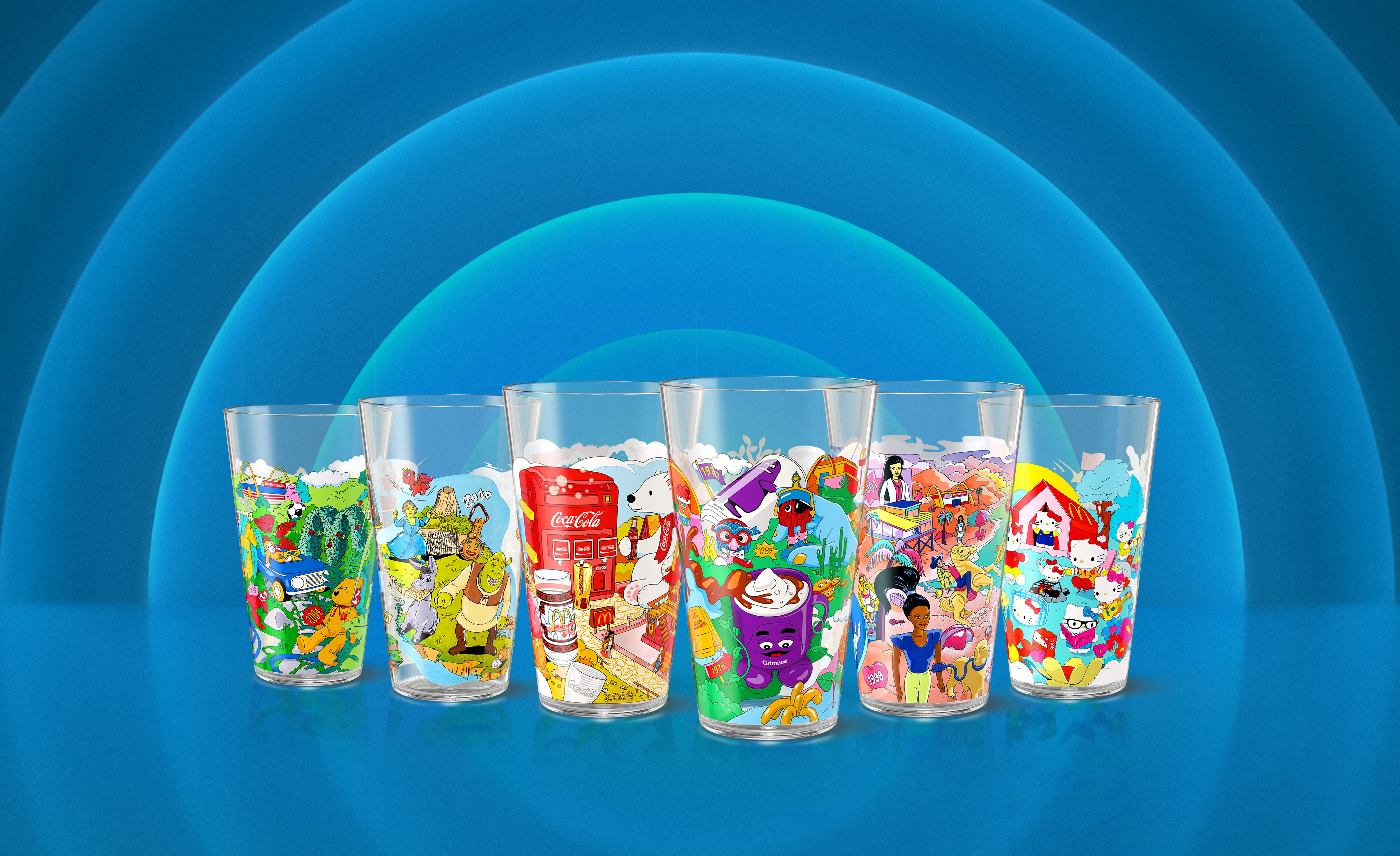 McDonald's has a new line of nostalgic collectible cups. What to know and how to get one