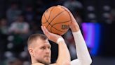 Boston big man Kristaps Porzingis on his injured calf, potential return