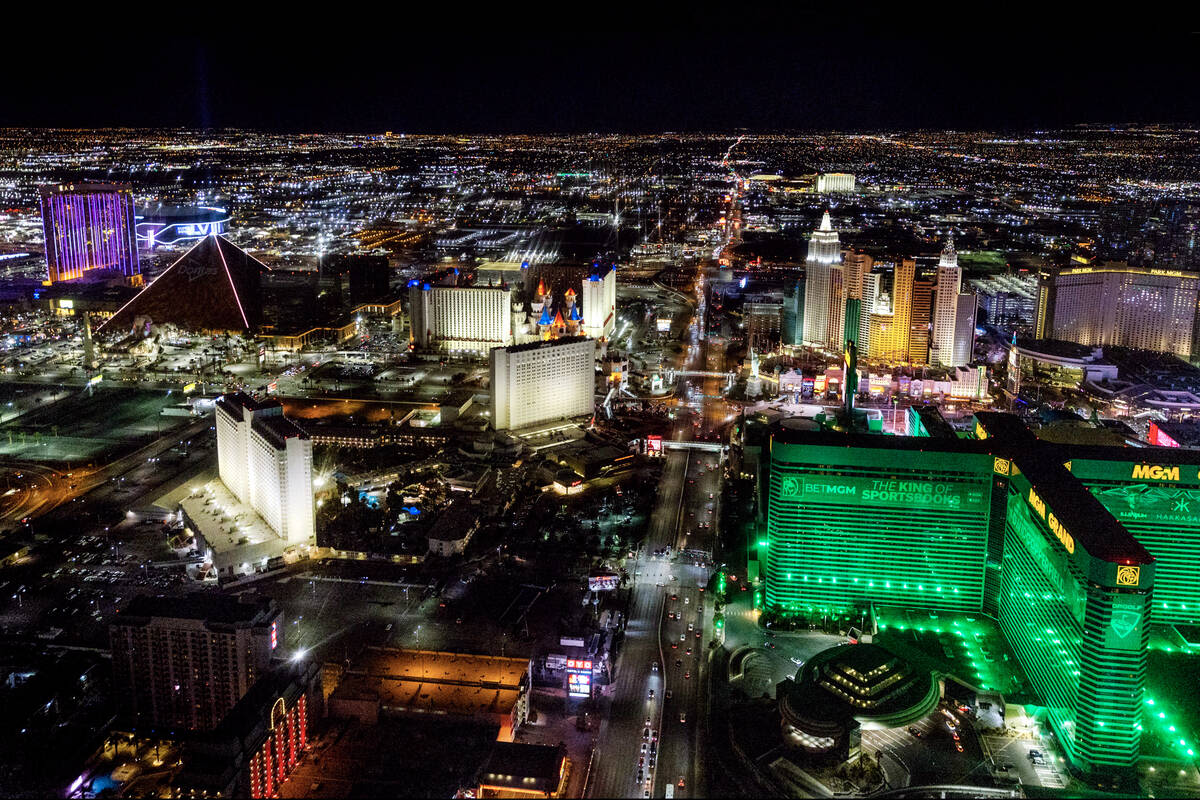 Which company has the most hotel rooms in Las Vegas?