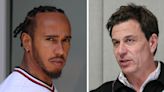 Lewis Hamilton at odds with Toto Wolff as Red Bull renew Mercedes war of words