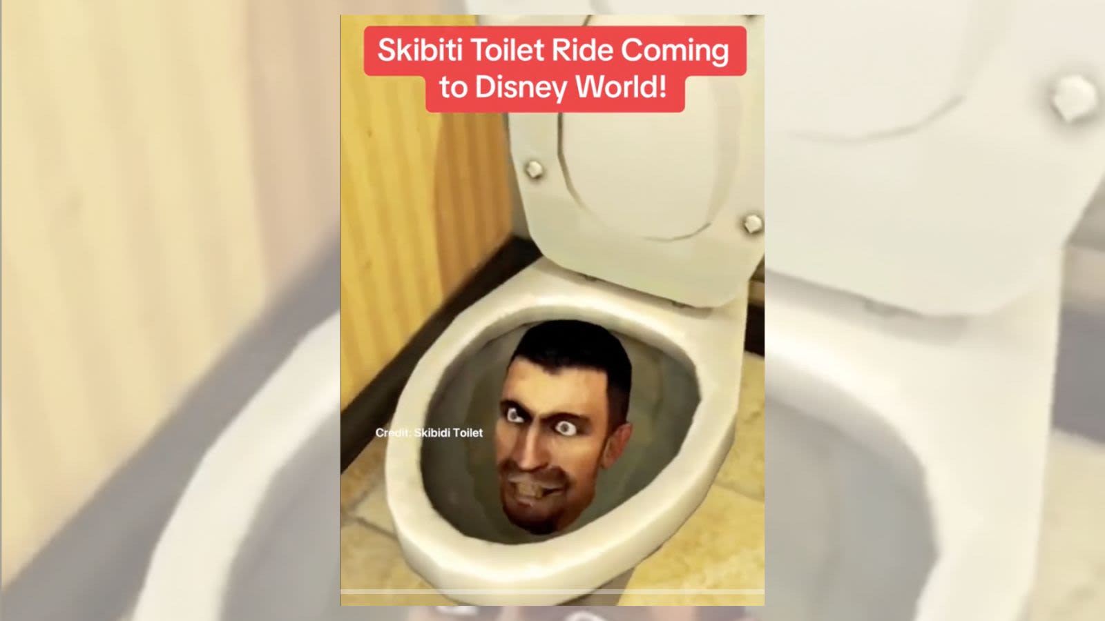 Is a Skibidi Toilet Ride Coming to Disney World?