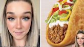 A woman shared what she ate at Taco Bell before and after losing 160 pounds