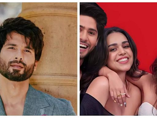 'Ishq Vishk Rebound': Shahid Kapoor gives a shoutout to Pashmina Roshan and Rohit Saraf starrer | Hindi Movie News - Times of India