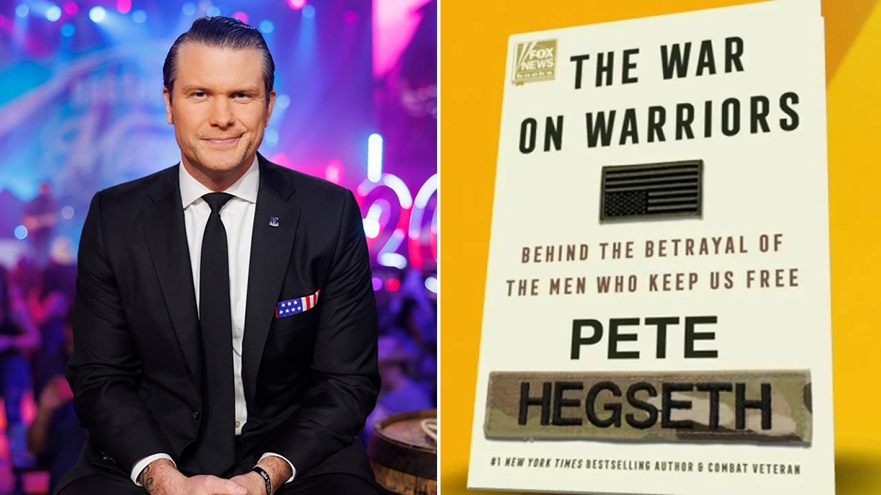New book 'The War on Warriors' by Pete Hegseth highlights a patriot's concerns about a 'woke' military