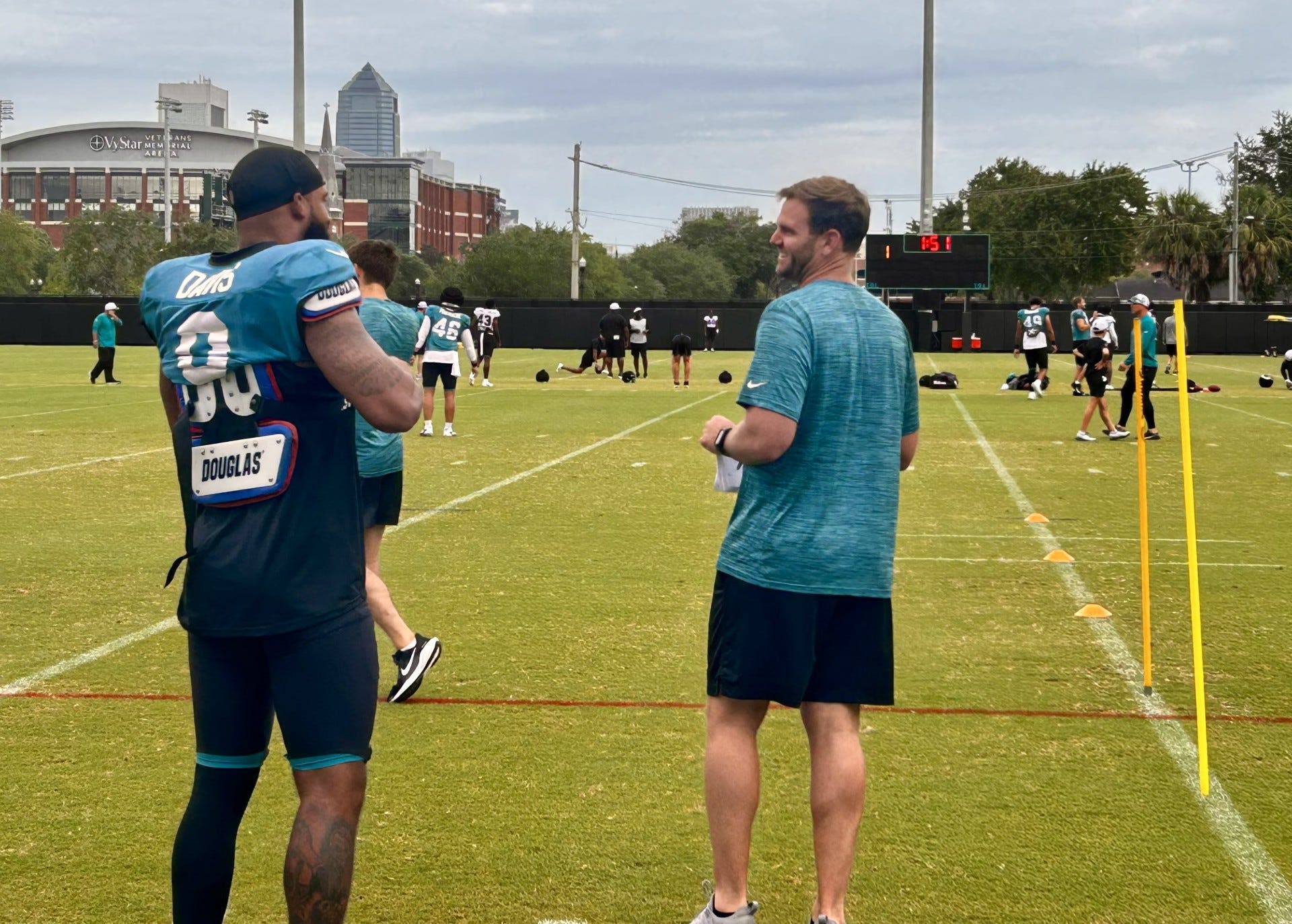 Jacksonville Jaguars training camp report: QB Trevor Lawrence enjoys his best day of camp