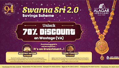 Alagar Jewellers Unveils Swarna Sree 2.0: The Ultimate Jewellery Savings Scheme