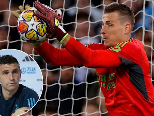 Quién es Andriy Lunin, el héroe inesperado del Madrid en los penales ante el City: el premio que comparte con Dibu Martínez