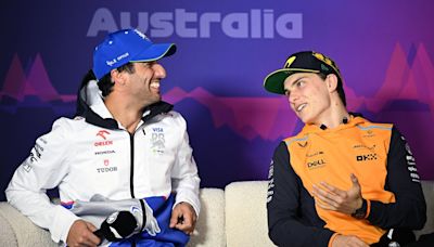 Daniel Ricciardo Shares Wholesome Helmet Swap Moment With Oscar Piastri at Singapore GP