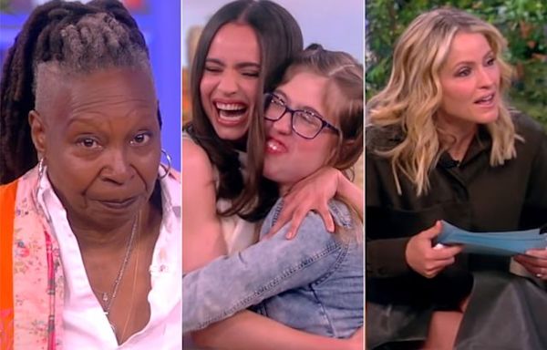 Everyone at“ The View” cried while surprising young cancer patient with favorite actress Sofia Carson