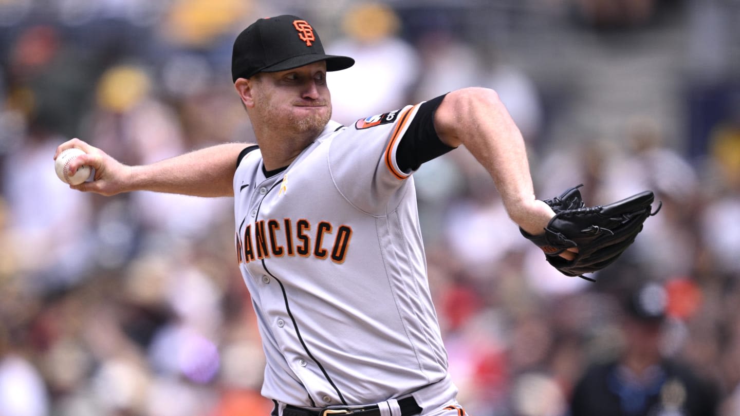 Giants Trade Alex Cobb to Guardians for Two Players, per Report