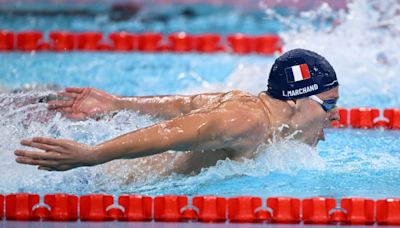 Natation: Marchand file en finale du 400 m quatre nages