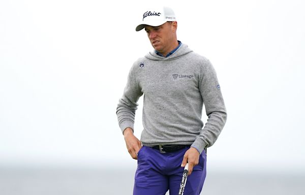 Justin Thomas heading in ‘right direction’ after impressive start to Open