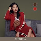 現貨【MEDUSA 曼度莎】織紋壓邊運動風外套 - 2色（M-XL）｜女運動外套 休閒外套 休閒套裝拆售