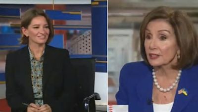 Watch: Nancy Pelosi Snaps at MSNBC’s Katy Tur, Calls Her a Trump ‘Apologist' After Tur Pushes Back on 'Worst Record’ Claim