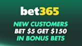 Special Bet365 Bonus Code “DIMERS” unlocks $150 Bonus Bet for NHL Finals Game 6 in NJ, NC, OH, VA, and LA for to celebrate start of summer 2024