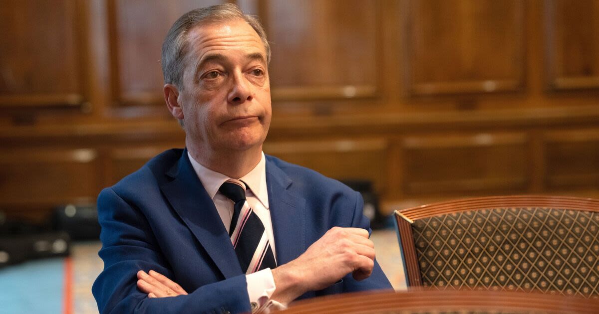 Nigel Farage drops huge election hint - and Rishi Sunak will be happy