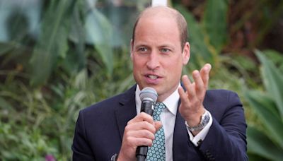 Britain's Prince William talks green tech at Earthshot event