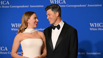 All of Colin Jost’s Jokes About Wife Scarlett Johansson on ‘Saturday Night Live’ Season 49