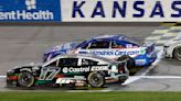 Larson beats Buescher in closest finish in NASCAR history at Kansas