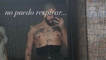 ¡Bad Bunny rompe las redes con foto en faja que deja boquiabiertos a sus fans!