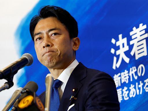 日本自民黨總裁選舉 小泉進次郎支持率「失速」掉到第3