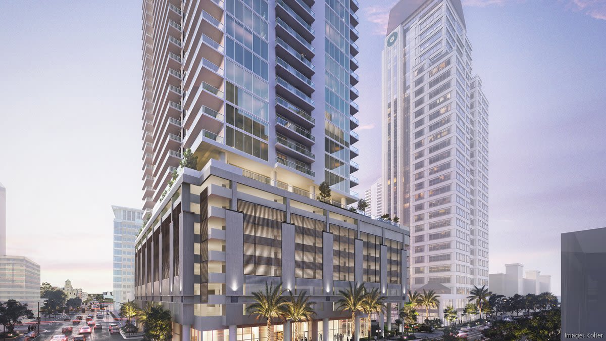 Kolter closes construction loan for St. Pete condo tower - Tampa Bay Business Journal