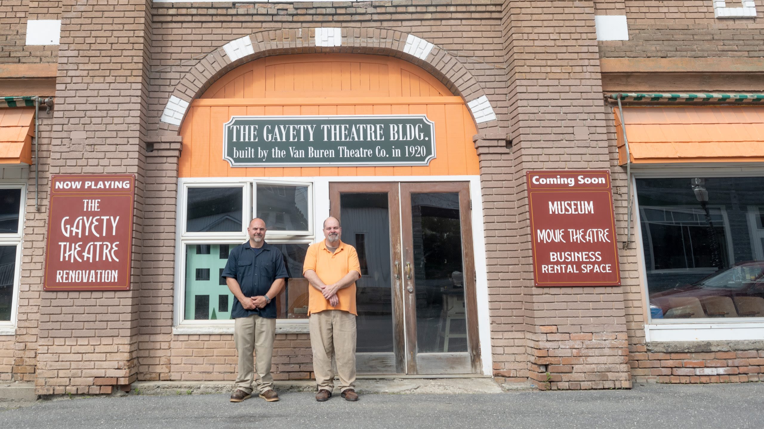 These brothers are working to save a historic northern Maine theater