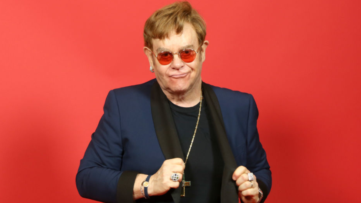 Elton John Allegedly Pees In Plastic Bottle In Middle Of French Shoe Store | iHeart