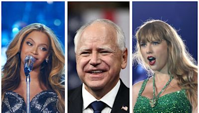 Kamala Harris' vice president pick Tim Walz has a history of Taylor Swift, Beyoncé fandom