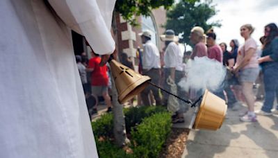 Photos: National Eucharistic Pilgrimage procession in Lafayette